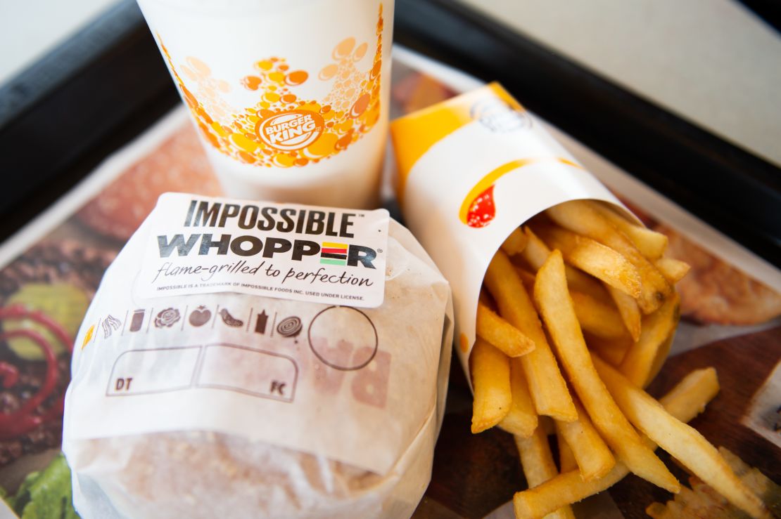 Burger King started testing out the Impossible Whopper in St. Louis. 
