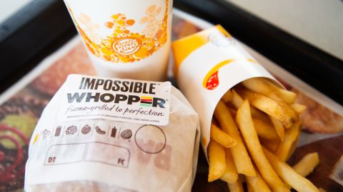 The Impossible Whopper is now being served in four US cities. 