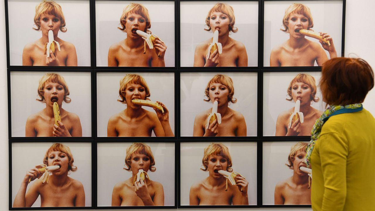 Ban banana-eating artwork Poland RESTRICTED