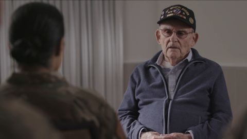 Veteran Alan Moskin in 'Liberation Heroes: The Last Eyewitnesses'