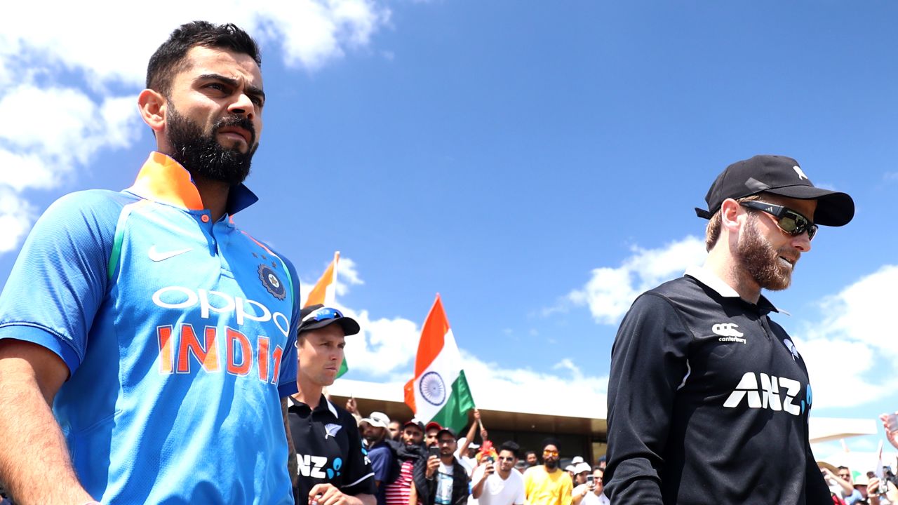Kane Williamson (right) has often been spoken of alongside England's Joe Root and Australia's Steve Smith as Kohli's closest rivals.