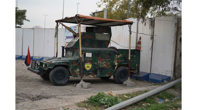 <strong>Armored vehicles: </strong>There are, Lindgren says, armored vehicles everywhere in Baghdad -- but he quickly got accustomed to them. 