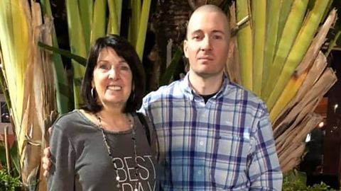 Todd Leininger and his mother, Barbara