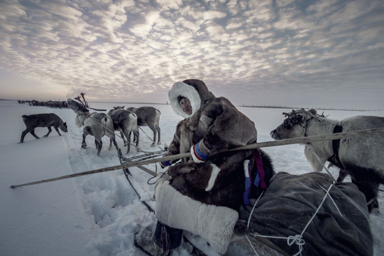 From 2018: A member of the Khudi clan, who reside in the Yamalo-Nenets Autonomous District of northwestern Siberia. 