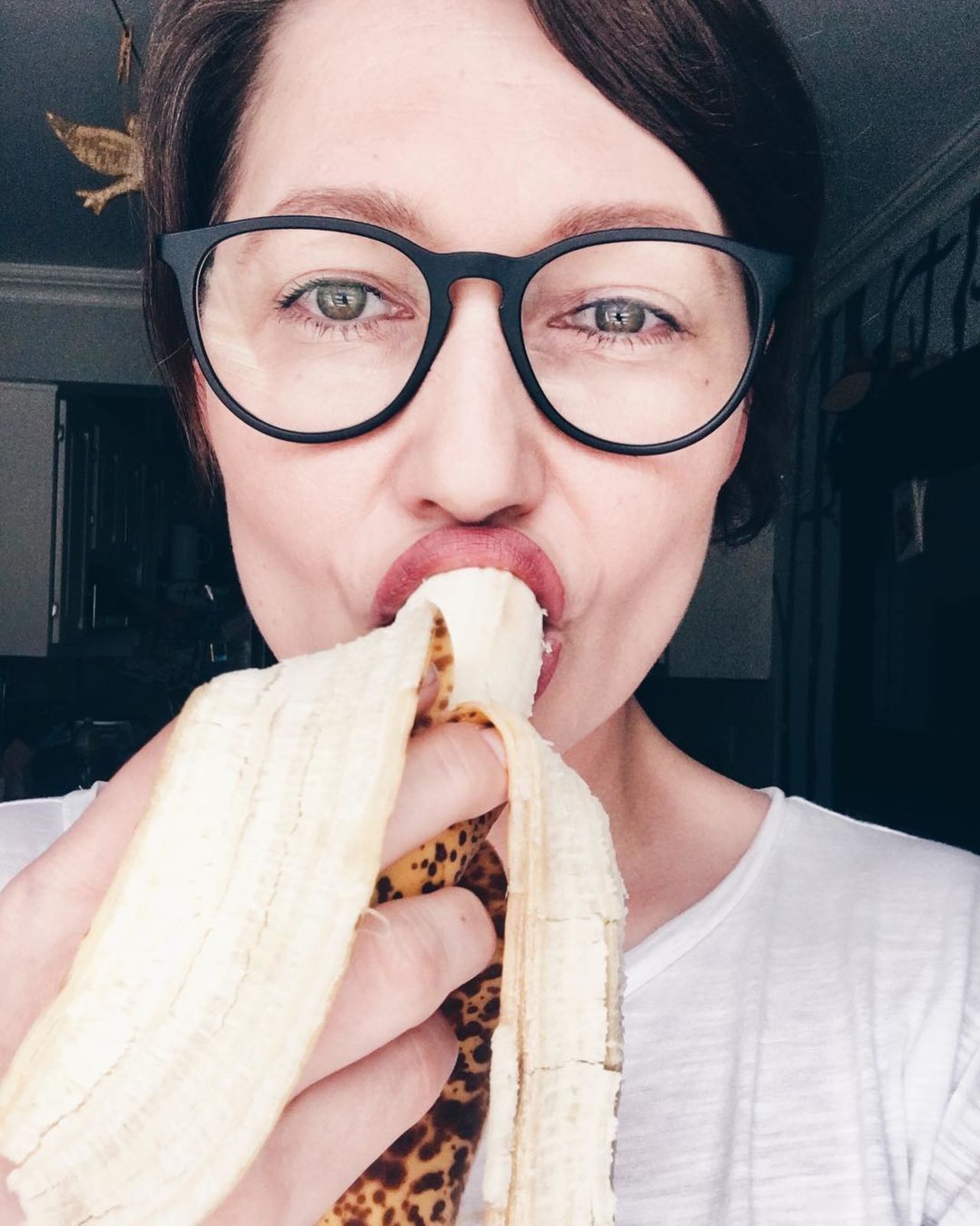 Justyna Piechuta said Natalia LL's use of the banana in her images was a 'symbol of freedom.'