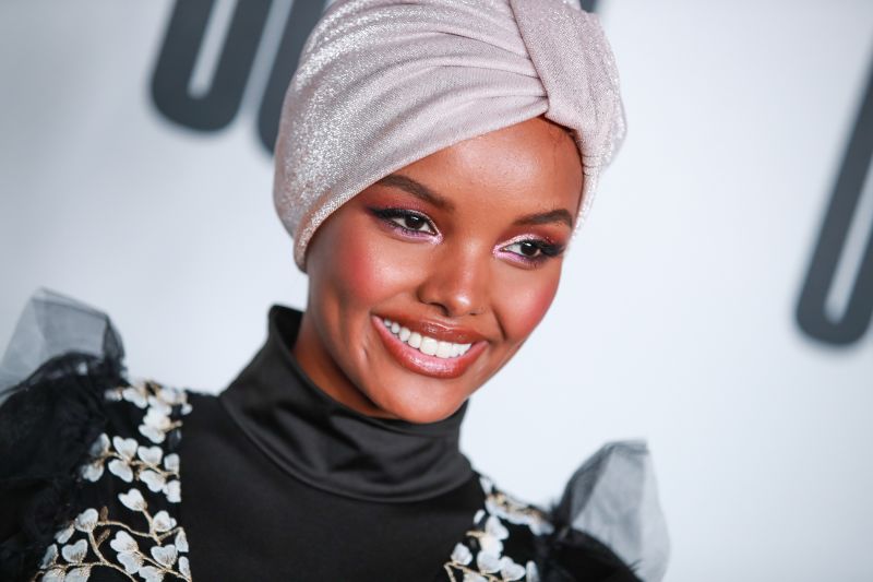 Image of the social justice leader, Halima Aden