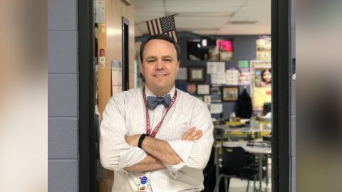 English teacher Patrick Martin says there's a dire shortage of mental health counselors at schools.