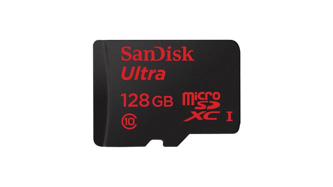 <strong>SanDisk Ultra 128GB MicroSD ($25.72; </strong><a href="https://www.amazon.com/SanDisk-MicroSD-Mobile-Memory-Samsung/dp/B01DEF7QZ4/ref=as_li_ss_tl?keywords=micro+sd+card&qid=1556654621&s=electronics&sr=1-7&linkCode=ll1&tag=06185startech-20&linkId=9614eafbac49e940345a0b6b3698866e&language=en_US" target="_blank" target="_blank"><strong>amazon.com</strong></a><strong>)</strong>