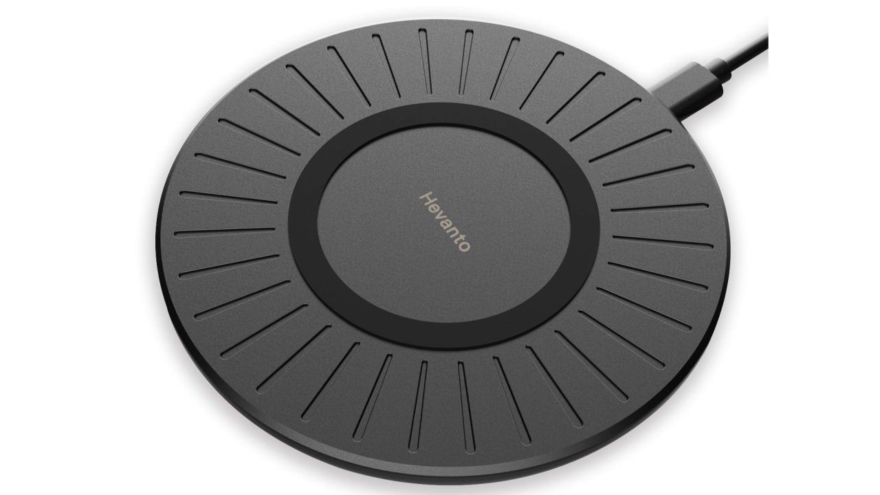 <strong>Hevanto Wireless Charger ($12.99; </strong><a href="https://www.amazon.com/Hevanto-Wireless-Qi-Certified-Charging-Qi-Enabled/dp/B07Q5Y6YFH/ref=as_li_ss_tl?keywords=wireless+charger&qid=1556654071&s=gateway&sr=8-10&linkCode=ll1&tag=06185startech-20&linkId=da451b5d1521b65102834ee84535aa5a&language=en_US" target="_blank" target="_blank"><strong>amazon.com</strong></a><strong>)</strong>