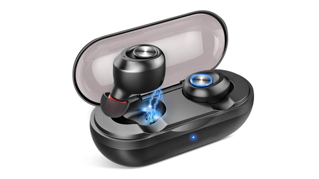 <strong>Wireless Earbuds with Auto Pairing and Charging Case ($39.99; </strong><a href="https://www.amazon.com/Bluetooth-Headphones-Wireless-Cancelling-Earphone/dp/B07NQK1R25/ref=as_li_ss_tl?keywords=bluetooth+earbuds&qid=1556657119&s=gateway&sr=8-1-spons&psc=1&linkCode=ll1&tag=06185startech-20&linkId=a5dfe4fe1d7af3924fa1970b3bfa799c&language=en_US" target="_blank" target="_blank"><strong>amazon.com</strong></a><strong>)</strong>