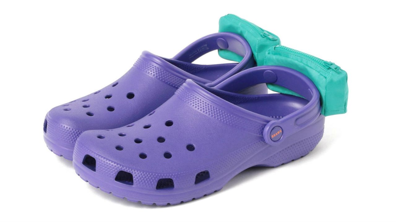 Crocs released a shoe with little fanny packs, because of course they did |  CNN