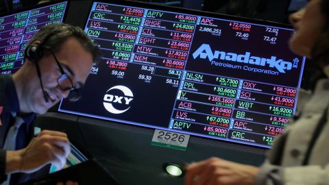 Occidental Petroleum's takeover bid for Anadarko Petroleum would be one of the biggest oil and gas deals in history. Occidental has pledged to quickly unload up to $15 billion of assets to repair its balance sheet. 