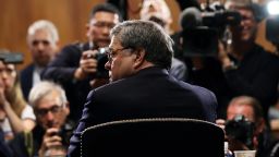 WASHINGTON, DC - MAY 1: U.S. Attorney General William Barr arrives to testify before the Senate Judiciary Committee May 1, 2019 in Washington, DC. Barr testified on the Justice Department's investigation of Russian interference with the 2016 presidential election. (Photo by Win McNamee/Getty Images)