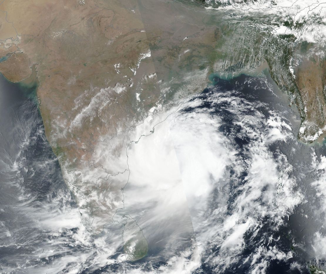 Cyclone Fani is due to make landfall Friday in India's Odisha state.
