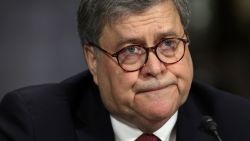 WASHINGTON, DC - MAY 1: U.S. Attorney General William Barr testifies before the Senate Judiciary Committee May 1, 2019 in Washington, DC. Barr testified on the Justice Department's investigation of Russian interference with the 2016 presidential election.  (Photo by Alex Wong/Getty Images)