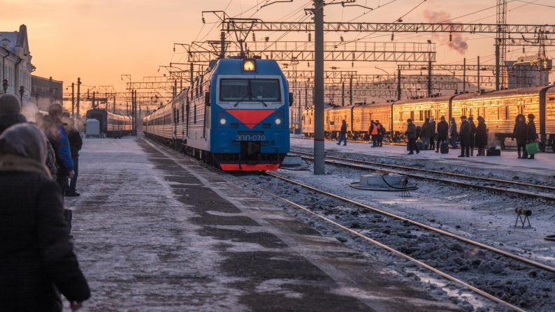 <strong>Trans-Siberian Express: </strong>Starting in Moscow, the Trans-Siberian Express clickety-clacks through eight time zones, past 87 Russian cities and towns.