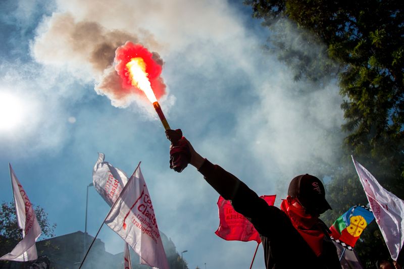 In Photos: May Day Rallies Around The World | CNN