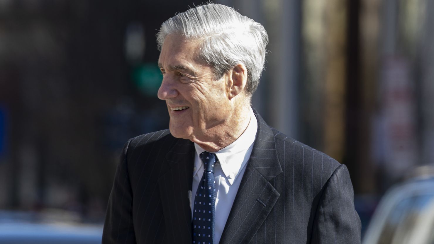 Special Counsel Robert Mueller walks after attending church on March 24, 2019 in Washington, DC. (Photo by Tasos Katopodis/Getty Images)