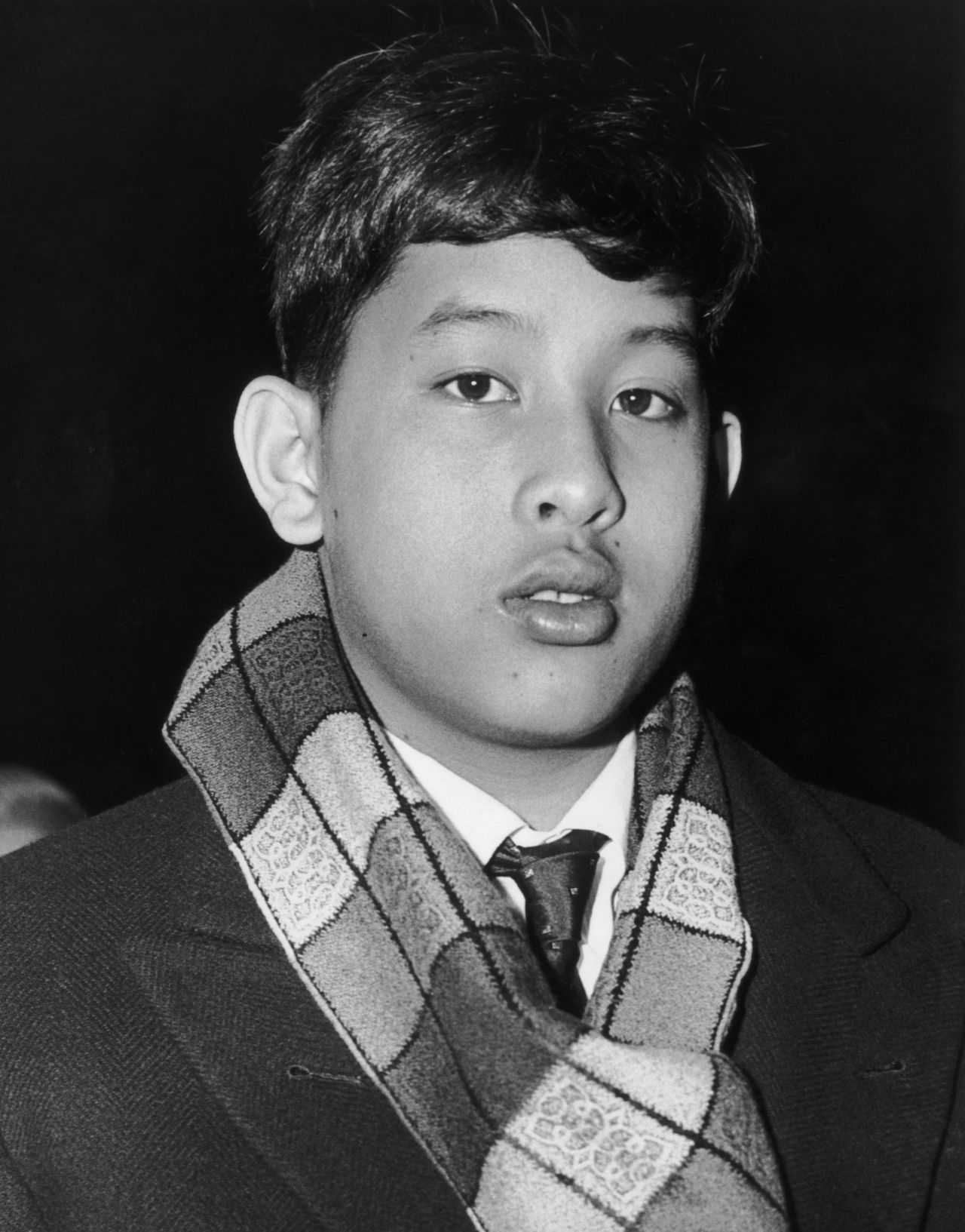Vajiralongkorn arrives in London in 1966. He was educated in the United Kingdom and Australia before officially being declared crown prince and heir apparent in 1972.