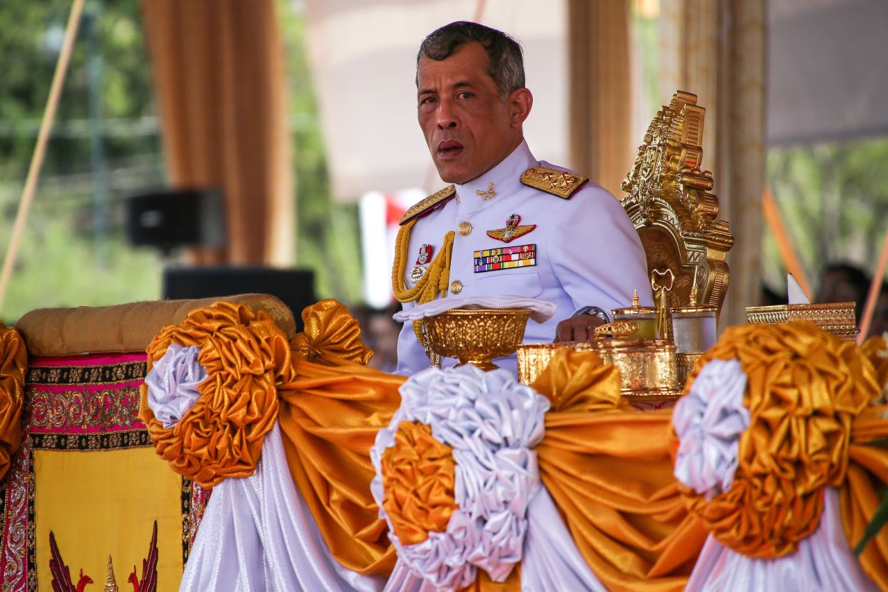 Vajiralongkorn attends a ceremony in Bangkok in 2016.
