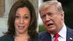 kamala harris donald trump split