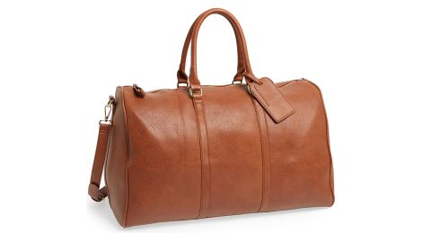 Lacie Faux Leather Duffle Bag ($89.95;<a href="https://click.linksynergy.com/deeplink?id=Fr/49/7rhGg&mid=1237&u1=0430giftsformom&murl=https%3A%2F%2Fshop.nordstrom.com%2Fs%2Fsole-society-lacie-faux-leather-duffle-bag%2F3846051" target="_blank" target="_blank"> nordstrom.com</a>)