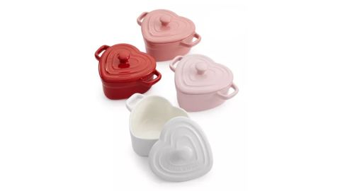 Set of 4 Heart Cocottes ($49.99; <a href="https://click.linksynergy.com/deeplink?id=Fr/49/7rhGg&mid=3184&u1=0430giftsformom&murl=https%3A%2F%2Fwww.macys.com%2Fshop%2Fproduct%2Fmartha-stewart-collection-set-of-4-heart-cocottes-created-for-macys%3FID%3D7060756" target="_blank" target="_blank">macys.com</a>)