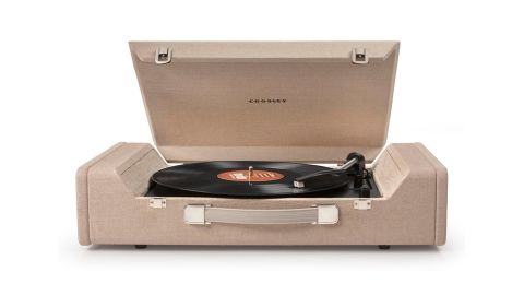 Crosley Radio 'Nomad' Turntable ($200; <a href="https://click.linksynergy.com/deeplink?id=Fr/49/7rhGg&mid=1237&u1=0430giftsformom&murl=https%3A%2F%2Fshop.nordstrom.com%2Fs%2Fcrosley-radio-nomad-turntable%2F3838597" target="_blank" target="_blank">nordstrom.com</a>)