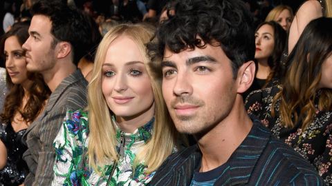 Sophie Turner and Joe Jonas attend the 2019 Billboard Music Awards.