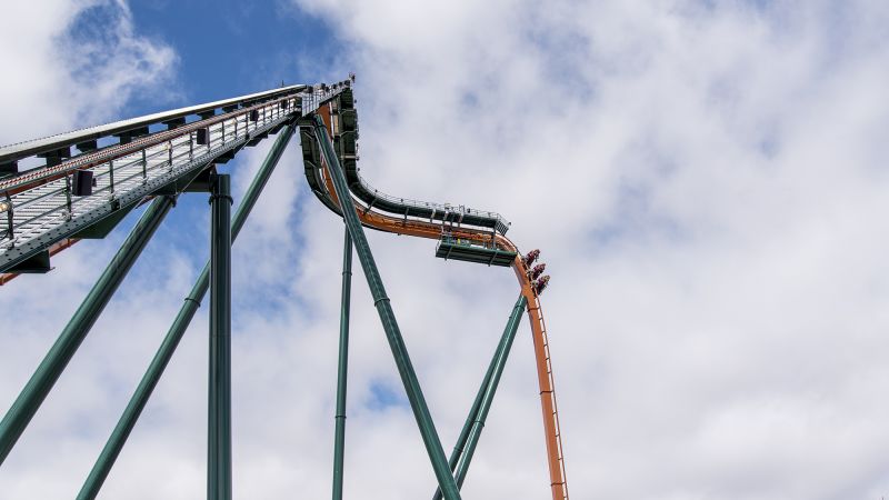 Amazing POV ride on Canada s Yukon Striker coaster