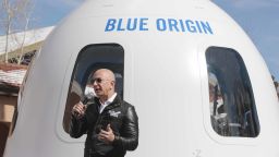 Jeff Bezos Blue Origin FILE RESTRICTED