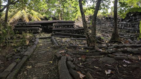The ancient city of Nan Madol is home to grand basalt palaces and temples.