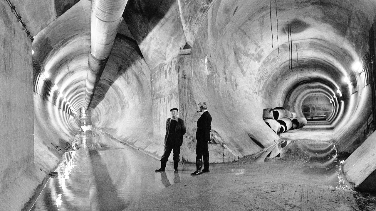 An abortive 1970s attempt to build the tunnel resulted in these passageways near the UK port of Dover.