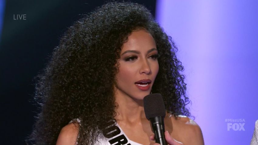 01 miss usa Cheslie Kryst answer