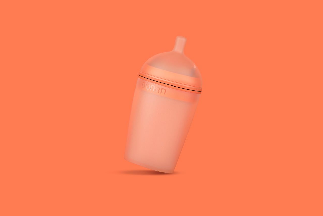 blond baby bottle