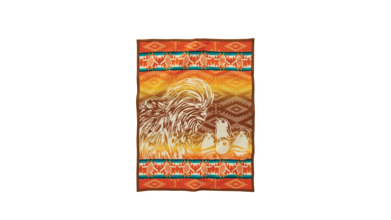 <strong>Pendleton Star Wars A New Alliance Crib Blanket ($89.50; </strong><a href="https://click.linksynergy.com/deeplink?id=Fr/49/7rhGg&mid=1237&u1=0503starwarsday&murl=https%3A%2F%2Fshop.nordstrom.com%2Fs%2Fpendleton-star-wars-a-new-alliance-crib-blanket%2F4788435%3Forigin%3Dkeywordsearch-personalizedsort%26breadcrumb%3DHome%252FAll%2520Results%26color%3Dbrown" target="_blank" target="_blank"><strong>nordstrom.com</strong></a><strong>)</strong><br />