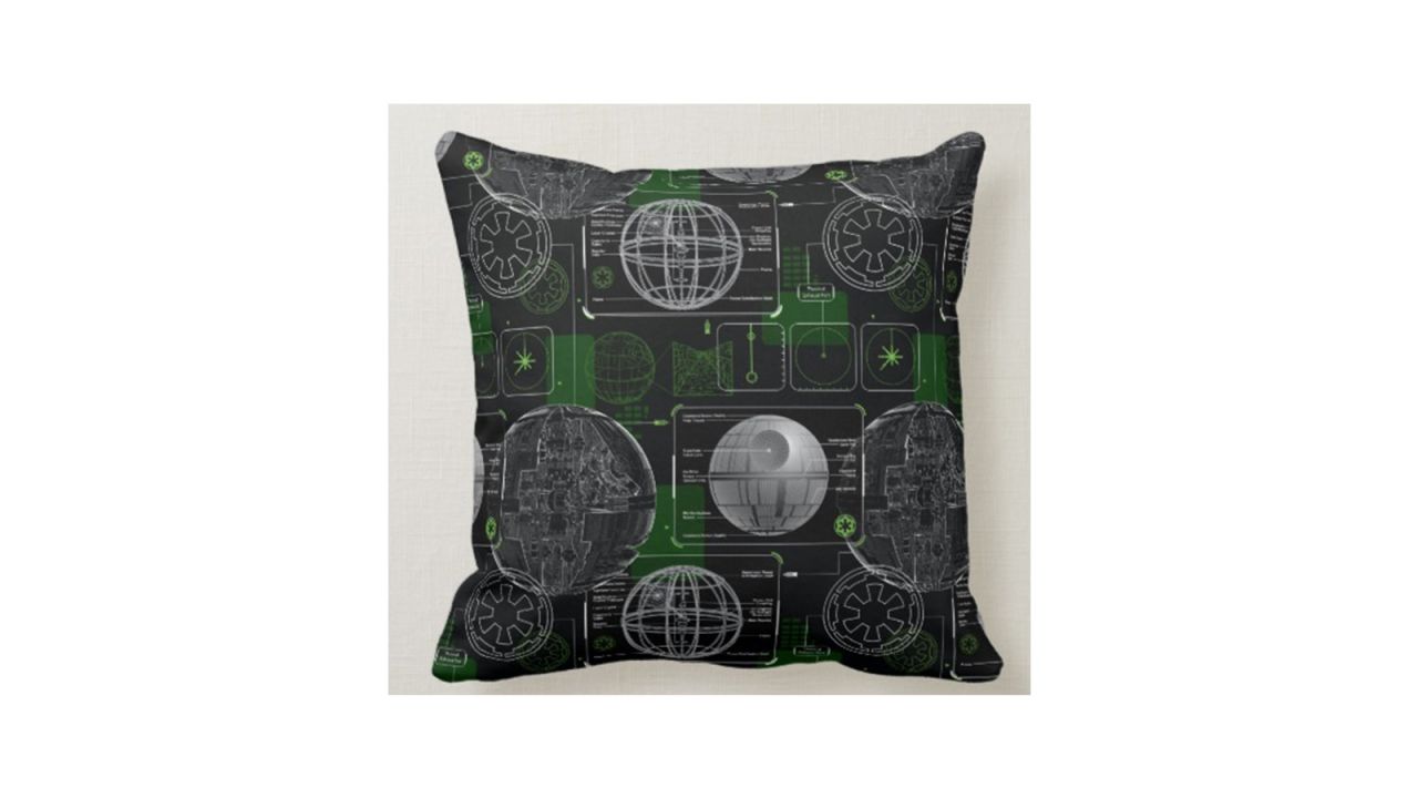 <strong>Rogue One: A Star Wars Story Pillow ($42.95; </strong><a href="https://www.shopdisney.com/rogue-one-a-star-wars-story-pillow-customizable-1417487?splat=&captures=&redirect=true&rsize=1&rquery=Rouge%20One:%20A%20Star%20Wars%20Story%20Pillow" target="_blank" target="_blank"><strong>shopdisney.com</strong></a><strong>)</strong><br />