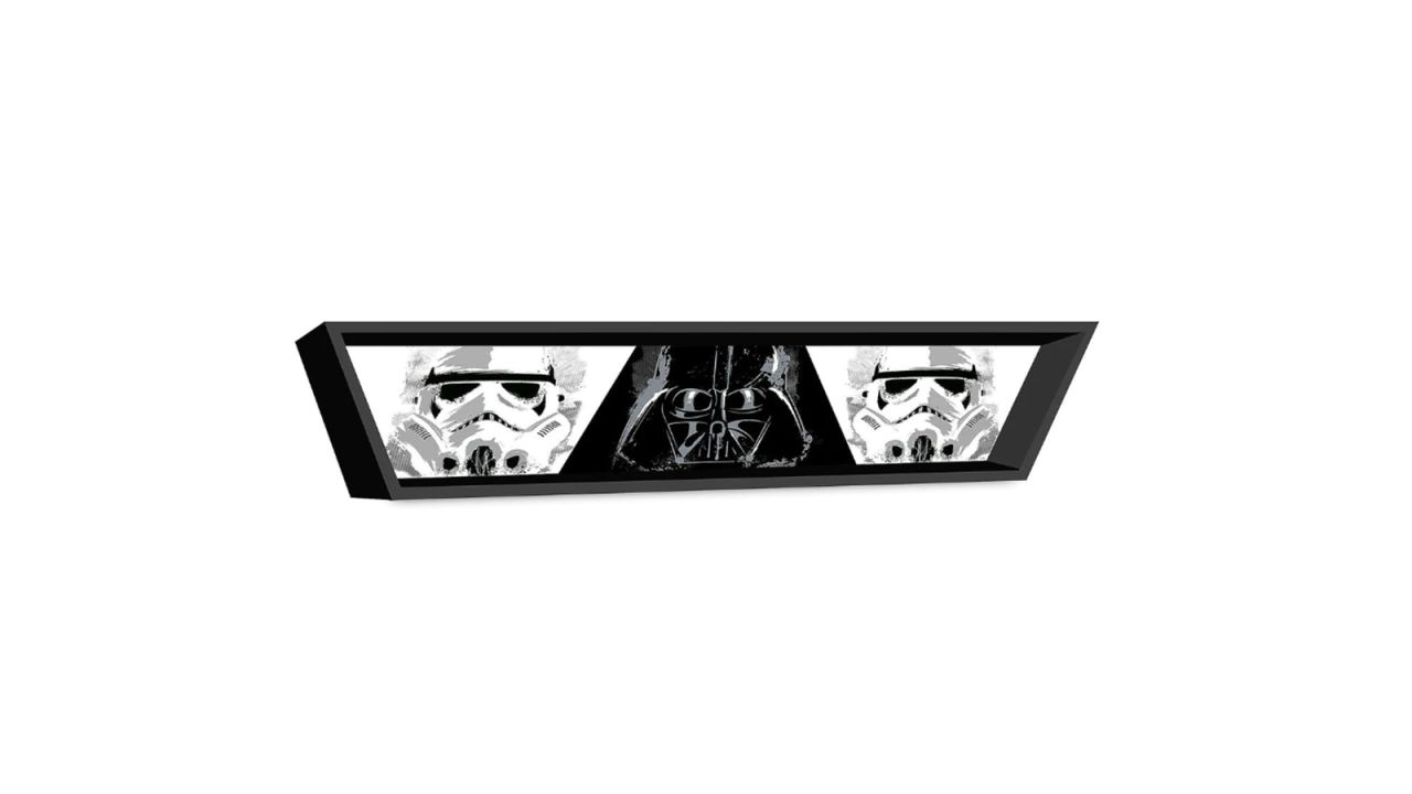 <strong>Star Wars Shelf ($49.95; </strong><a href="https://www.shopdisney.com/star-wars-shelf-1473188" target="_blank" target="_blank"><strong>shopdisney.com</strong></a><strong>)</strong><br />