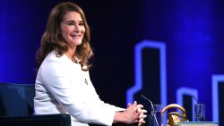 NEW YORK, NEW YORK - FEBRUARY 05: Melinda Gates speaks onstage at Oprah's SuperSoul Conversations at PlayStation Theater on February 05, 2019 in New York City. (Photo by Bryan Bedder/Getty Images for THR)