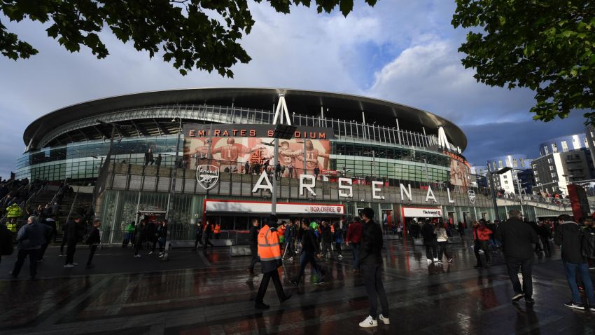 LONDON, ENGLAND - MAY 02:  General view outside the stadium ahead of the UEFA Europa League Semi Final First Leg match between Arsenal and Valencia at Emirates Stadium on May 02, 2019 in London, England. (Photo by Shaun Botterill/Getty Images)