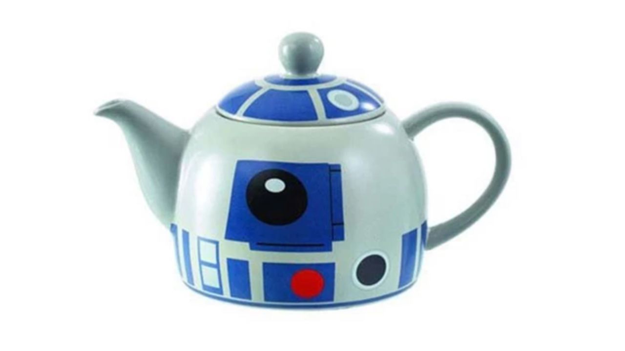 <strong>Star Wars Ceramic Teapot R2-D2 ($23.19, originally $28.99; </strong><a href="https://www.target.com/p/star-wars-ceramic-teapot-r2d2/-/A-76190214" target="_blank" target="_blank"><strong>target.com</strong></a><strong>)</strong><br />
