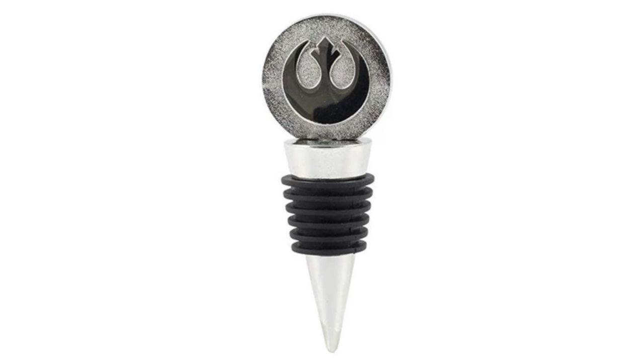 <strong>Star Wars The Last Jedi Rebel Logo Metal Bottle Stopper ($7.99, originally $9.99; </strong><a href="https://www.target.com/p/star-wars-the-last-jedi-rebel-logo-metal-bottle-stopper/-/A-76086075" target="_blank" target="_blank"><strong>target.com</strong></a><strong>)</strong><br />