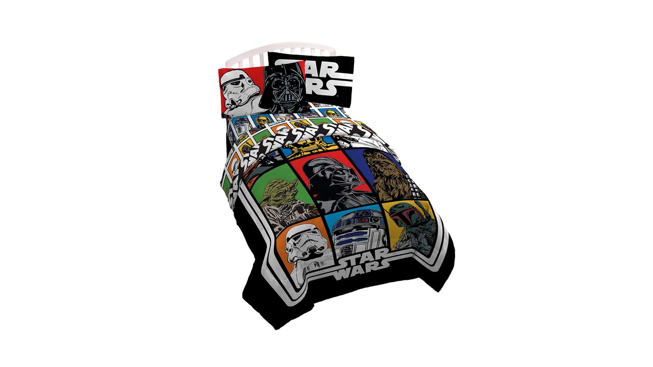<strong>Lucas Film Star Wars Classic Twin/Full Reversible Comforter ($33.19; </strong><a href="https://amzn.to/2Wpklke" target="_blank" target="_blank"><strong>amazon.com</strong></a><strong>)</strong><br />