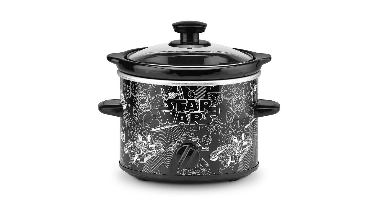 <strong>Star Wars 2-Quart Slow Cooker ($11.42, originally $19.99; </strong><a href="https://amzn.to/2PNXYmi" target="_blank" target="_blank"><strong>amazon.com</strong></a><strong>)</strong><br />