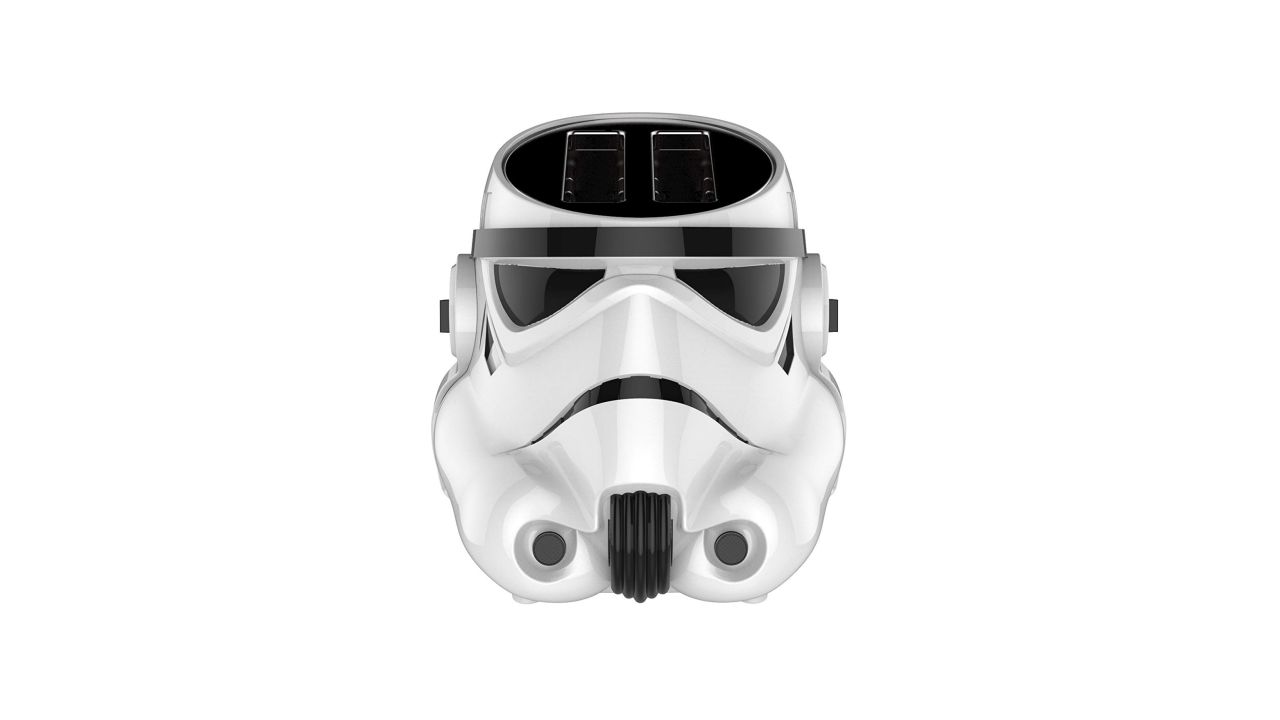 <strong>Star Wars Stormtrooper Toaster ($29.99, originally $49.99; </strong><a href="https://amzn.to/2DNQH13" target="_blank" target="_blank"><strong>amazon.com</strong></a><strong>)</strong>