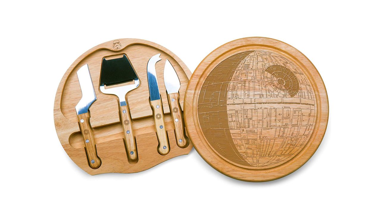 <strong>Death Star Circo Cheese Set with Cheese Tools ($34.99, originally $44.95; </strong><a href="https://amzn.to/2H3pr0x" target="_blank" target="_blank"><strong>amazon.com</strong></a><strong>)</strong><br />