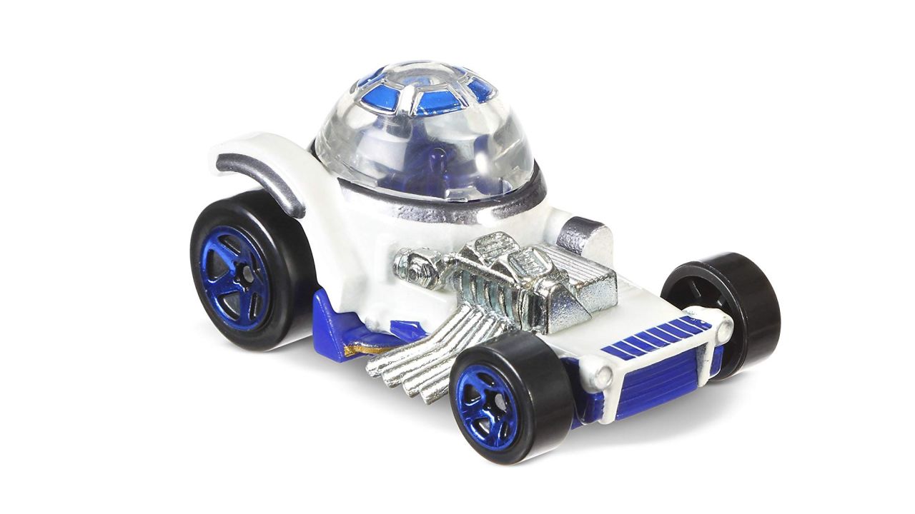 <strong>Hot Wheels Star Wars Character Cars 40th New Hope R2-D2 Vehicle ($7.99; </strong><a href="https://amzn.to/2LvB70m" target="_blank" target="_blank"><strong>amazon.com</strong></a><strong>)</strong><br />