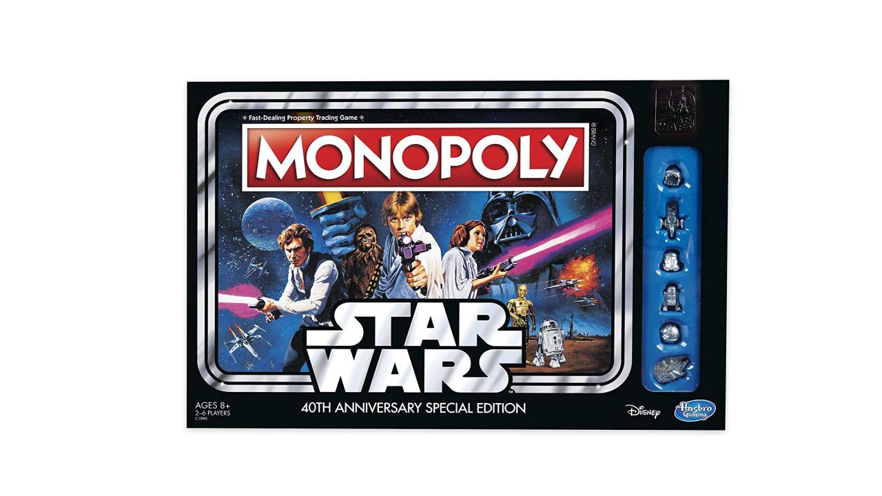 <strong>Hasbro Gaming Monopoly Game: Star Wars 40th Anniversary Special Edition ($21.79, originally $21.99; </strong><a href="https://amzn.to/2PMz4TP" target="_blank" target="_blank"><strong>amazon.com</strong></a><strong>)</strong><br />