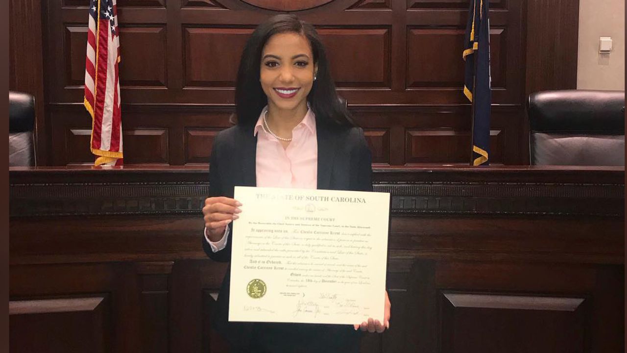 Miss USA 2019 Cheslie Kryst is a civil litigation lawyer who does pro bono work for prisoners.