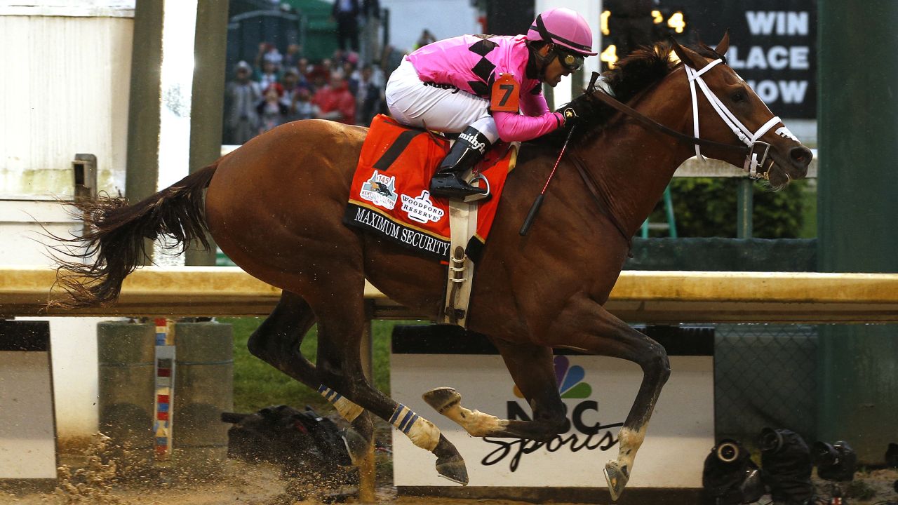 Federal prosecutors say Maximum Security, the colt disqualified at the 2019 Kentucky Derby, received performance-enhancing drugs as part of an illegal scheme.